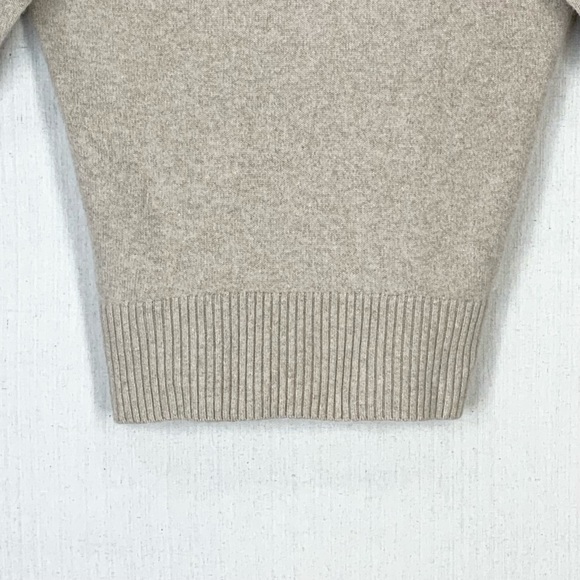 Nordstrom Signature - 100% Cashmere Split Turtleneck Sweater - Size Small - Picture 5 of 13